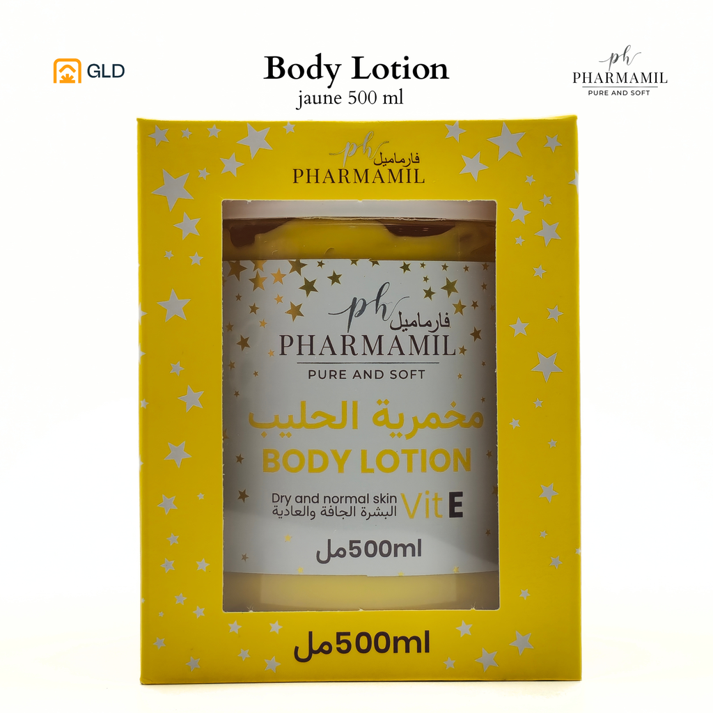 Body Lotion Pharmamil 500ml Jaune