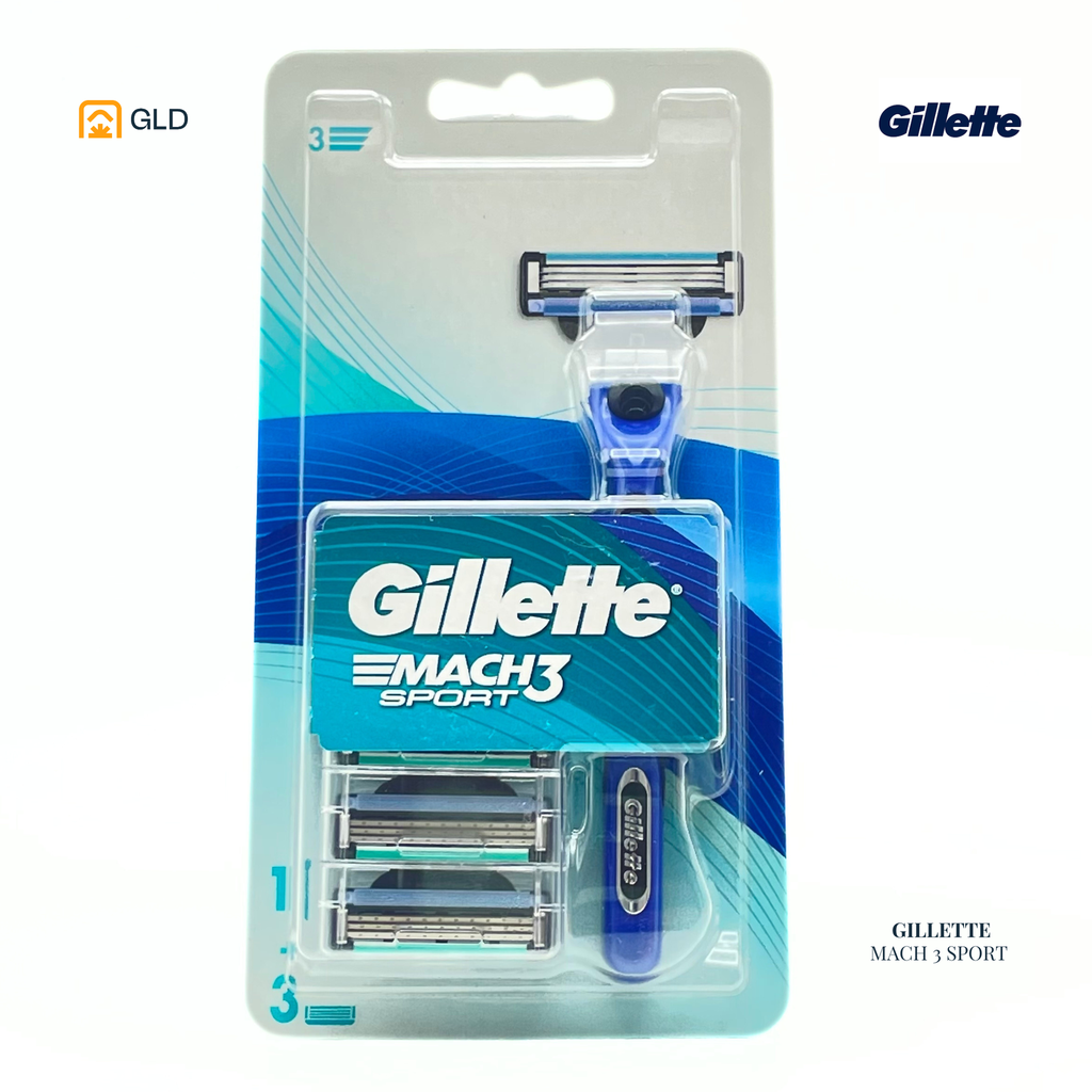 Gillette Mach 3 Sport Avec Rechange