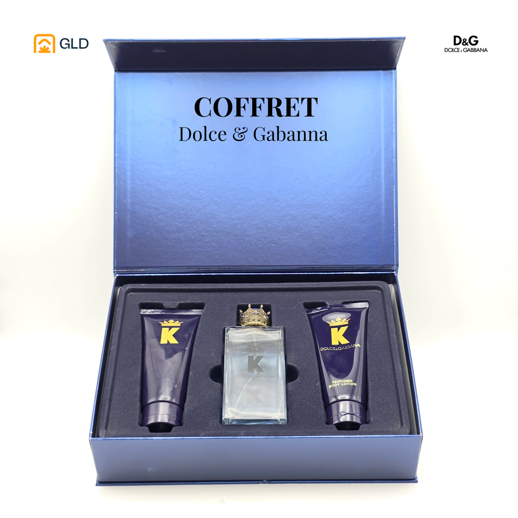 Coffret 3pcs Dolce & Gabbana "K"