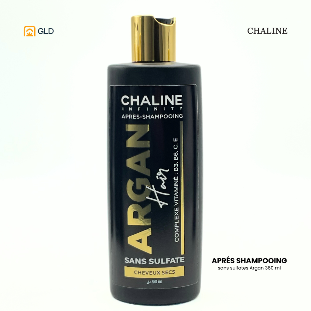 Apres Shampooing Chaline Sans Sulfate 360Ml Argan