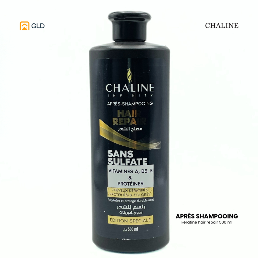 Apres Shampooing Chaline Sans Sulfate 500Ml Keratines Proteines