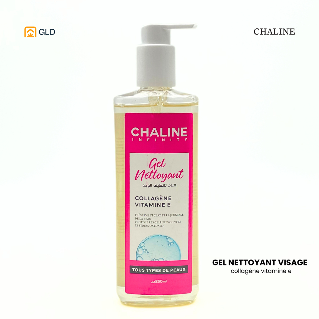 Gel Nettoyant Chaline 250Ml Collagene Vitamine E