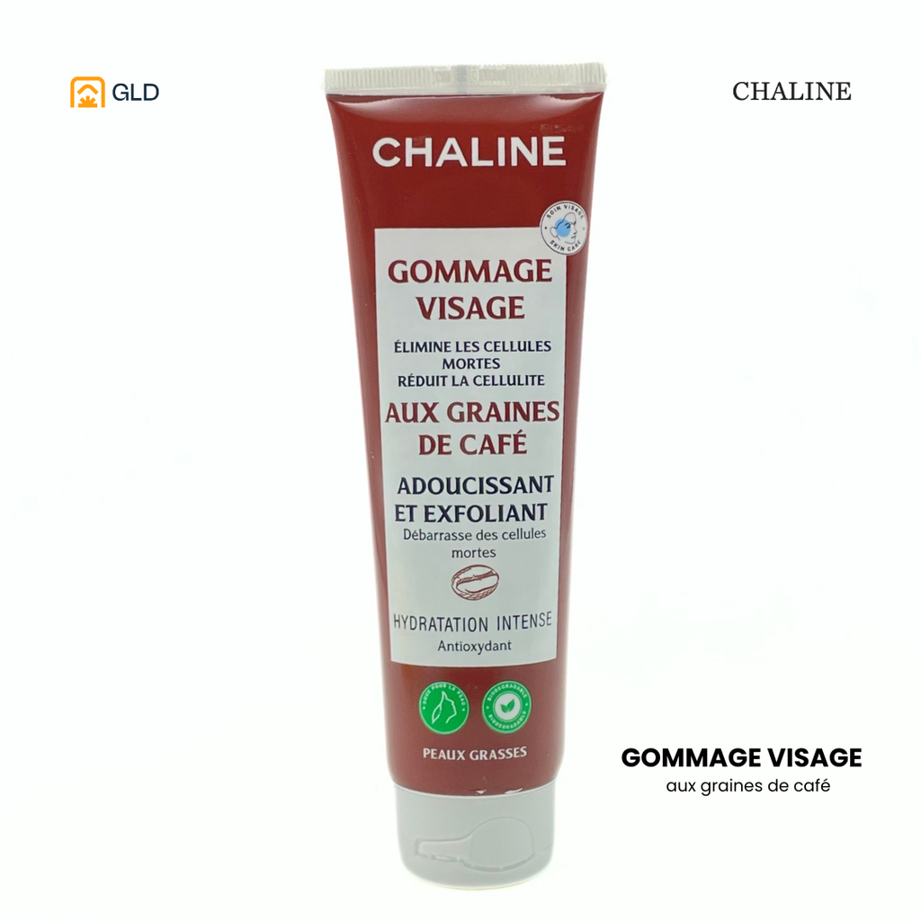 Gommage Visage Chaline 140Ml Aux Graines De Cafe