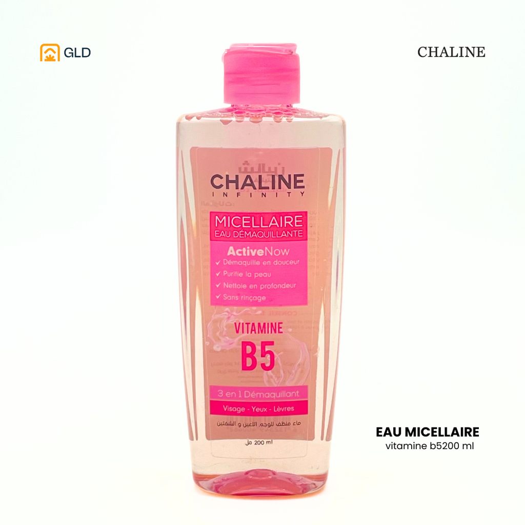 Micellaire Eau Demaquillante Chaline 3en1 200Ml Vitamine B5