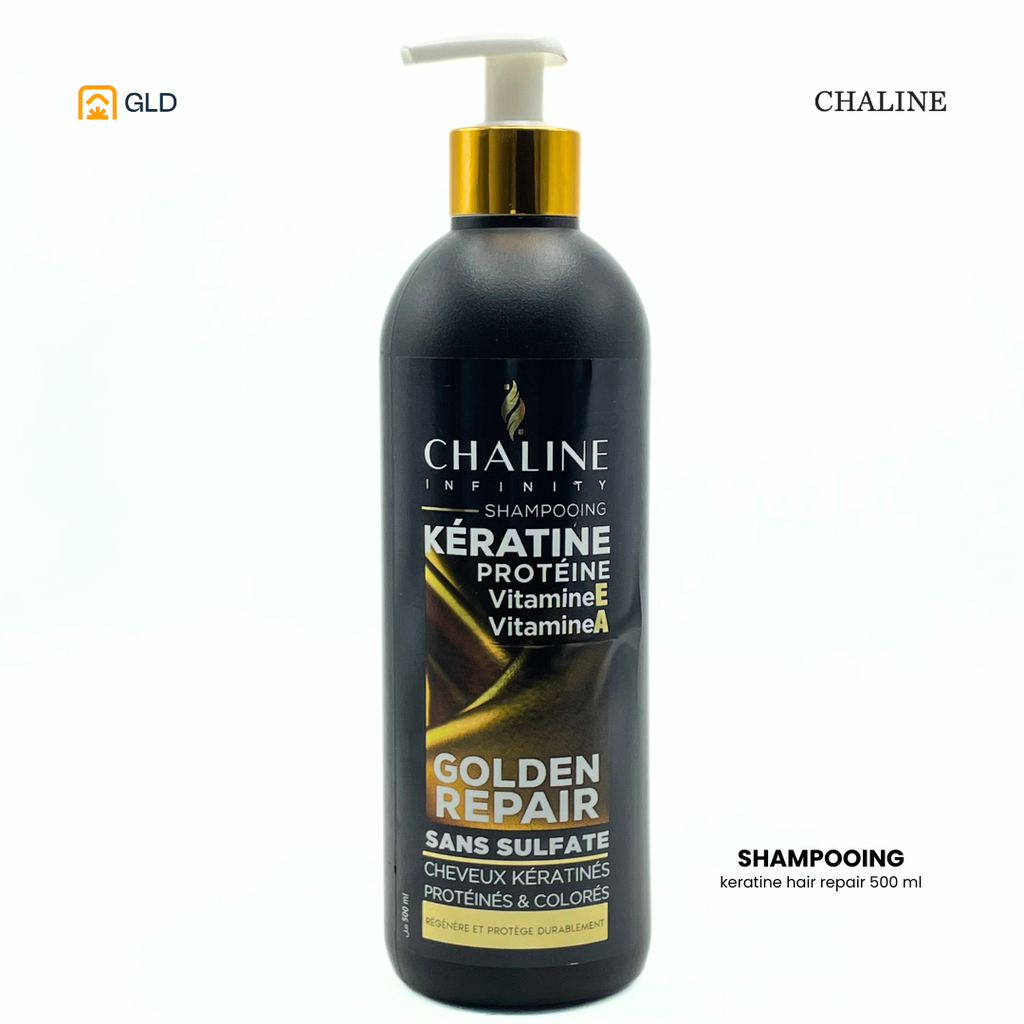 Shampooing Chaline Sans Sulfate 500Ml Keratine Proteines