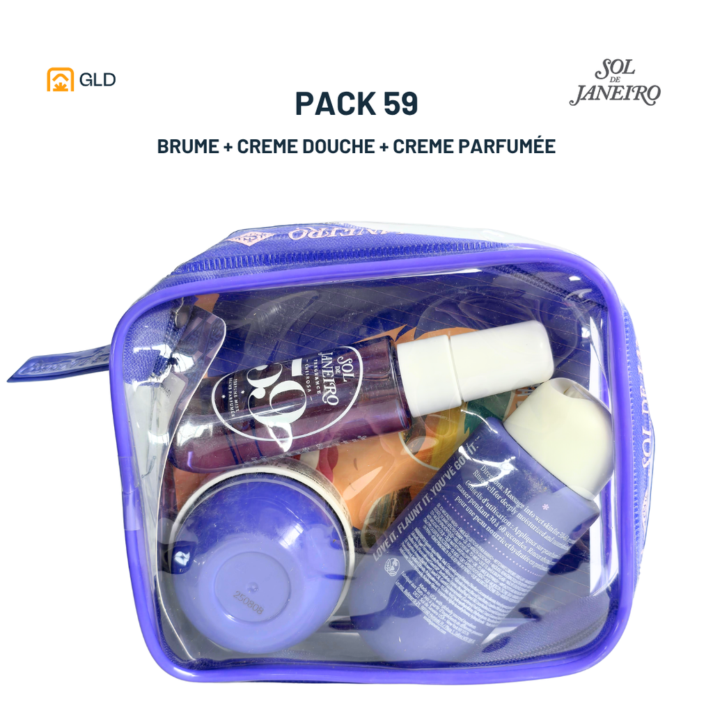 Trousse Sol De Janeiro 4Pcs Mauve