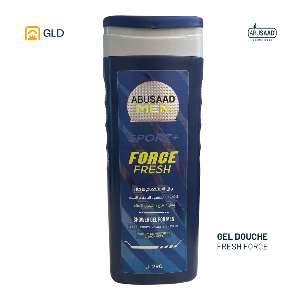 Gel Douche Homme Abusaad Force Fresh 290ML