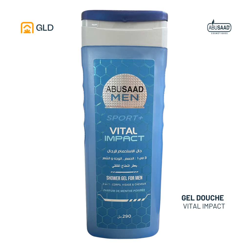 Gel Douche Homme Abusaad Vital Impact  290ML