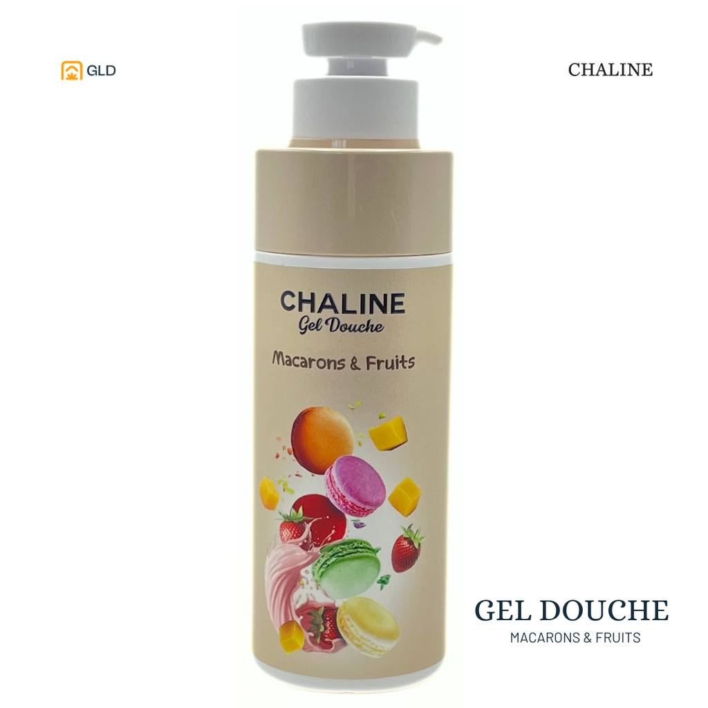 Gel Douche Chaline 430ML Macarons et fruits