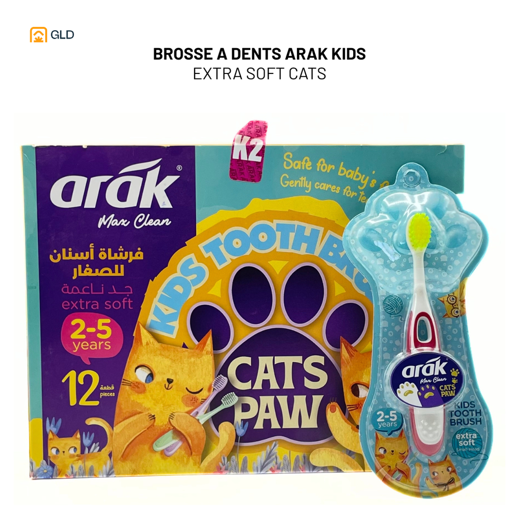 Brosse A Dents Innova Arak K2 Soft Cat Paw (paquet de 12)  