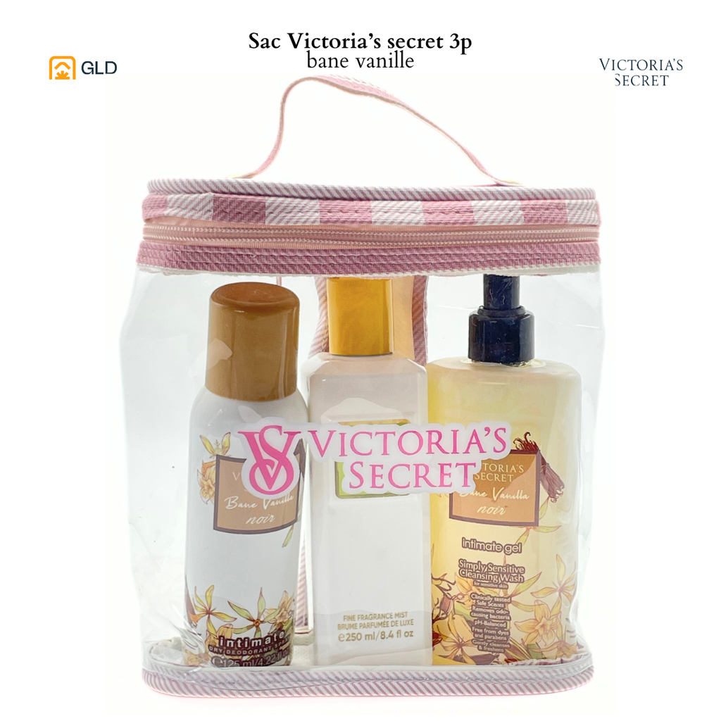 Sac Victoria's Secret Bane Vanilla Noir 3PS   