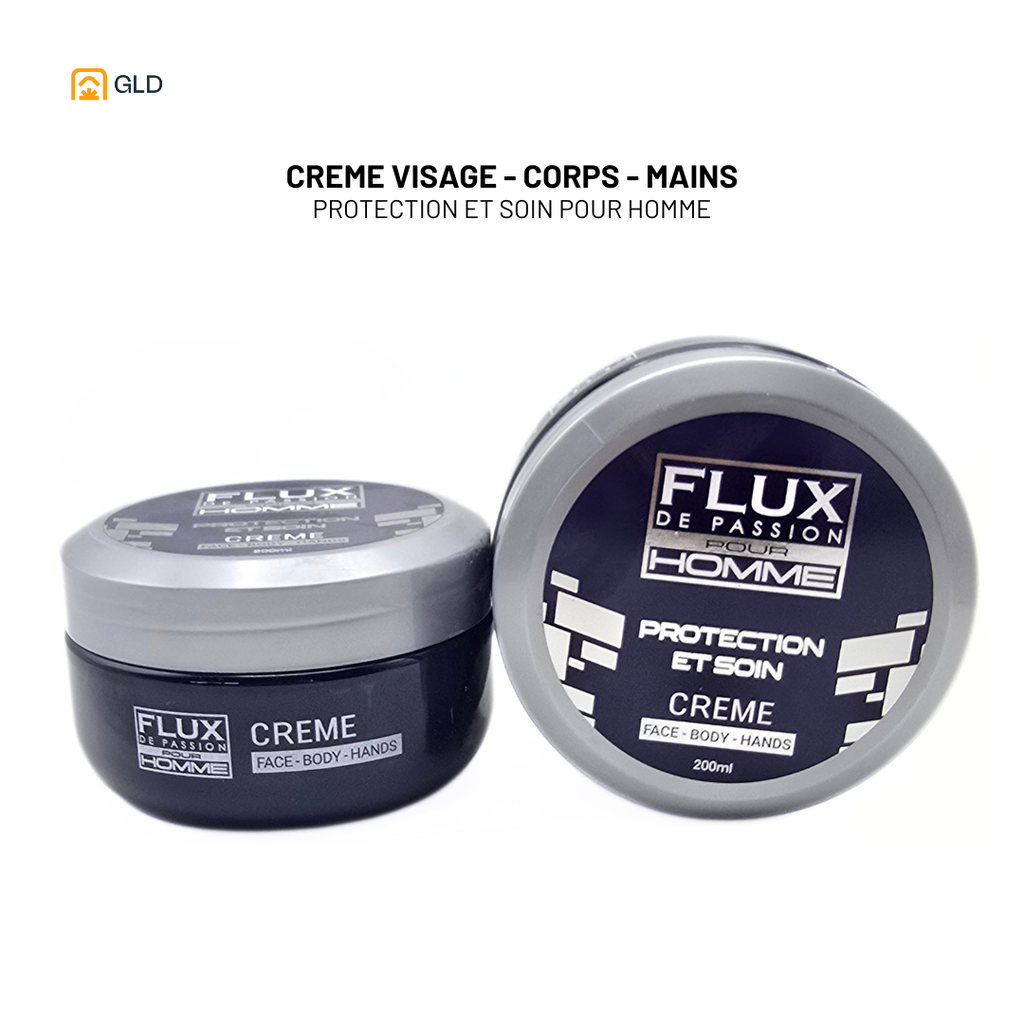 Creme Visage-Corps-Mains FLUX de Passion Homme 200 mL