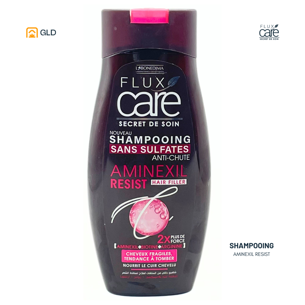 Shampooing FLUX CARE Sans Sulfates 265 mL (Aminexil Resist)