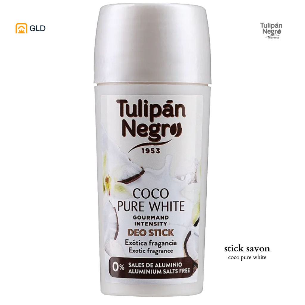 Stick Savon Tulipan Negro Coco Pure White 50ML