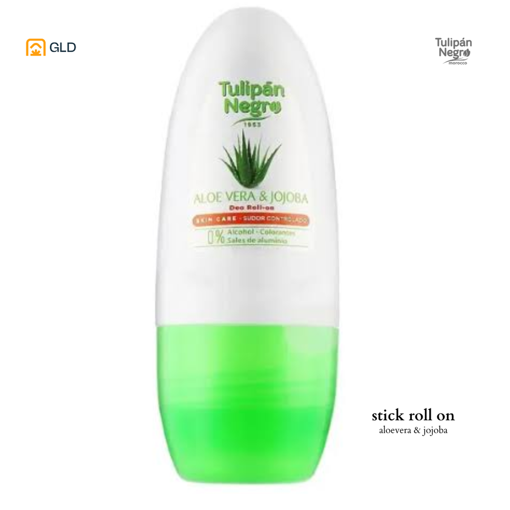 Stick Roll On Tulipan Negro  Aloe Vera 50ML 