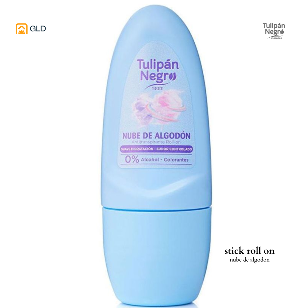 Stick Roll On Tulipan Negro  Nube De Algodon 50ML