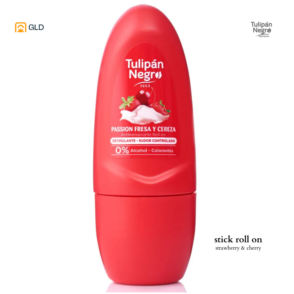 Stick Roll On Tulipan Negro  Fresa Nata  50ML