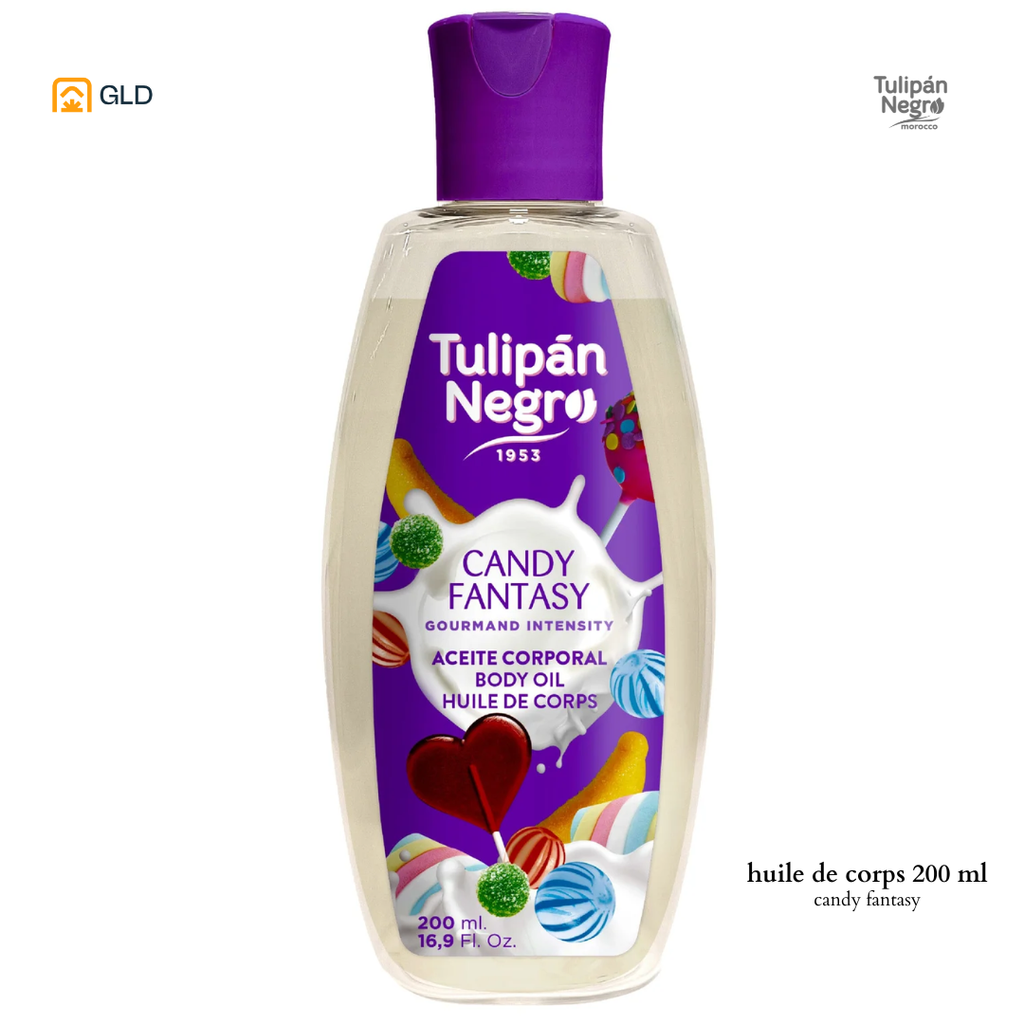 Body Oil Tulipan Negro Candy Fantasy B.Oil 200ML
