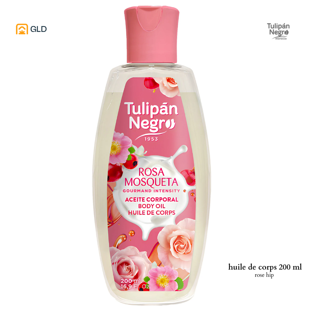 Body Oil Tulipan Negro Rosa Mosqueta B.Oil 200ML 