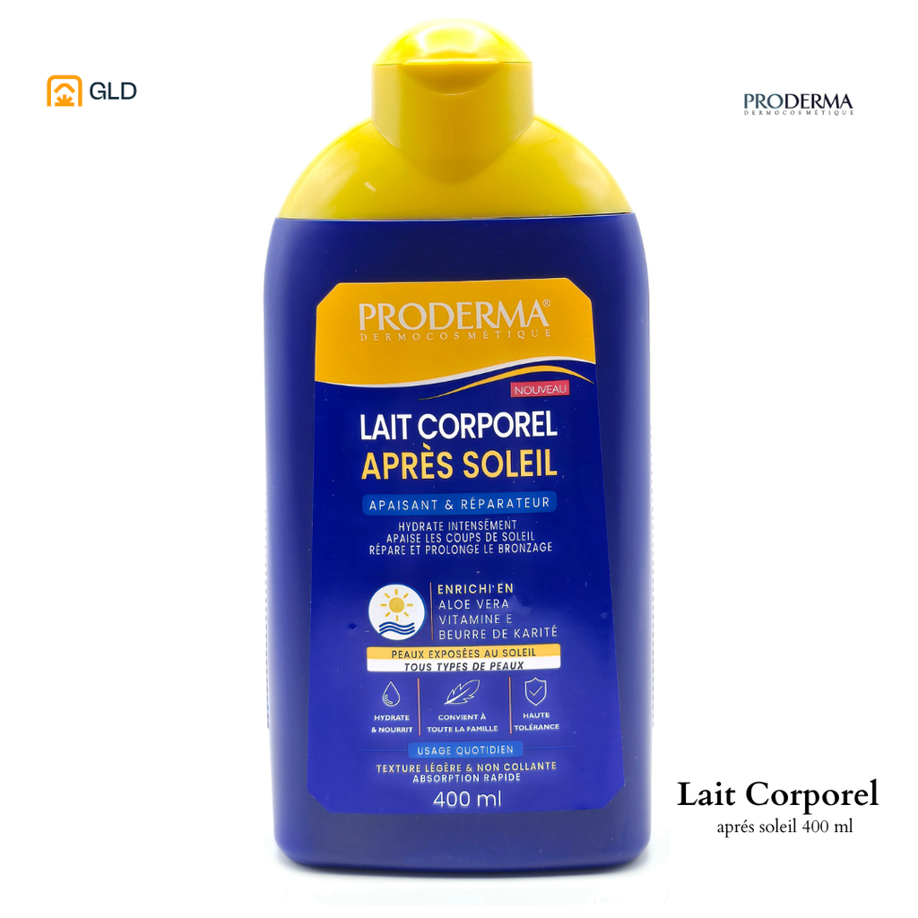 Lait Corporel Apres Soleil  Proderma 400ML