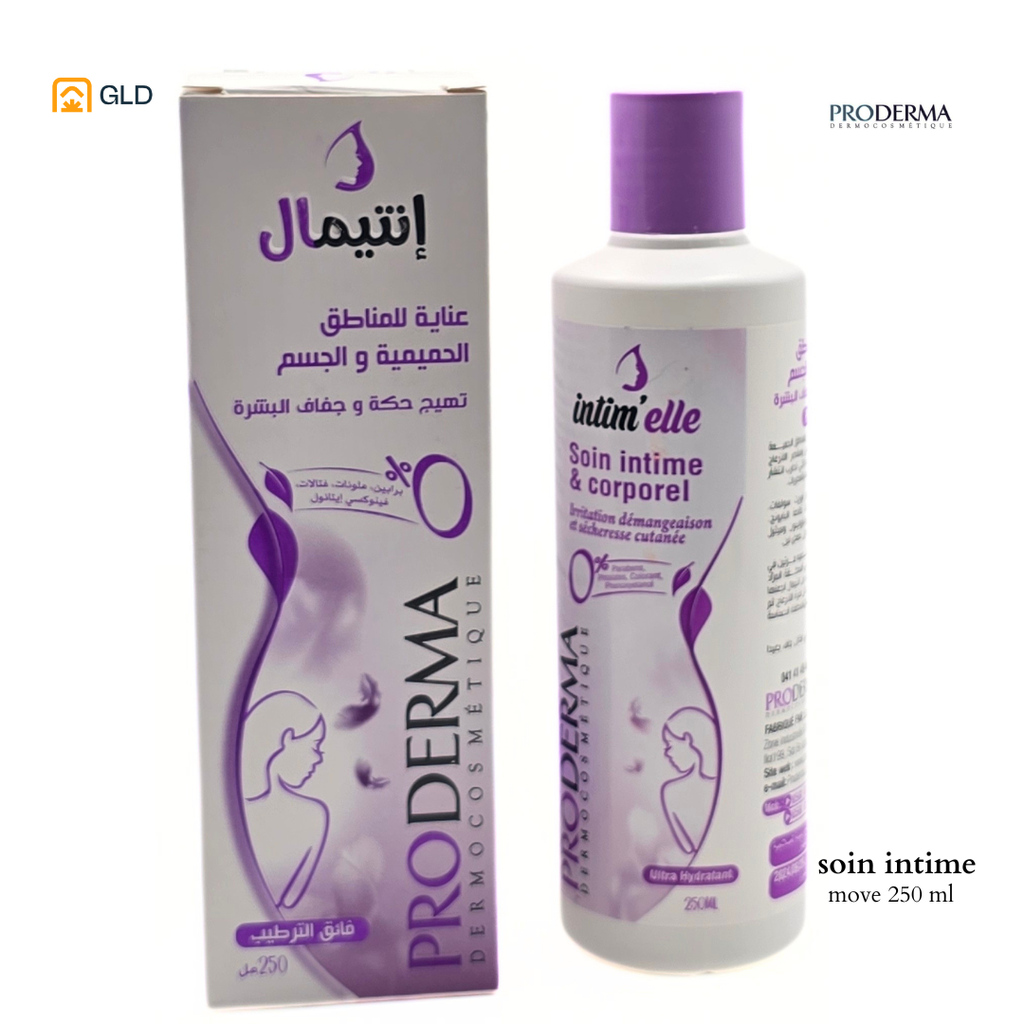 Intimelle Soin Intim Liquide Pour Irritation Proderma Move F/250ML