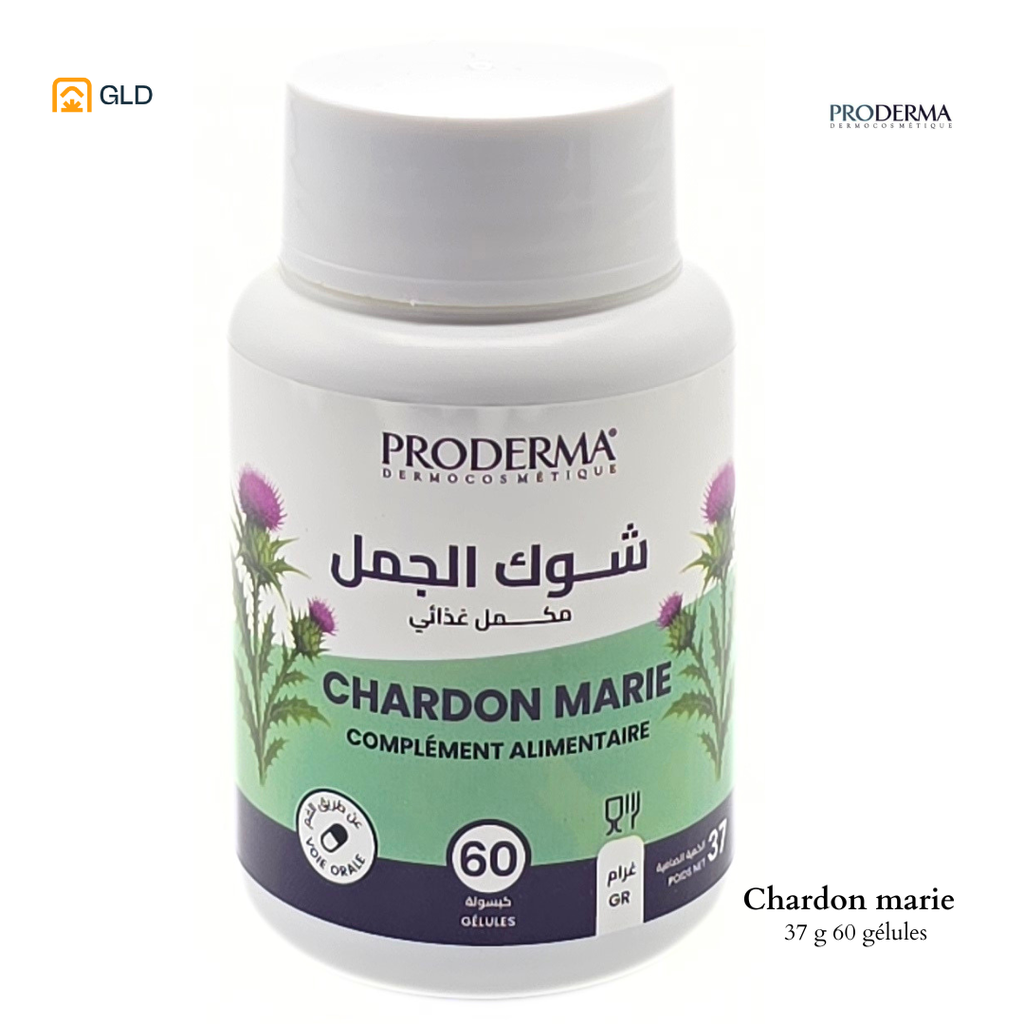 Chardon Marie Hepatoprotecteur Detox Proderma B/60 Gelules