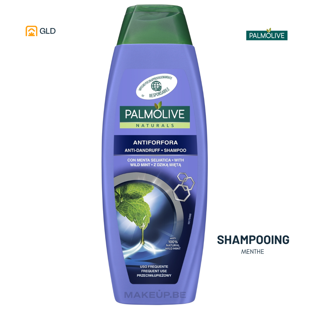 Shampooing Palmolive 350Ml Anti Dandruff (Menthe)
