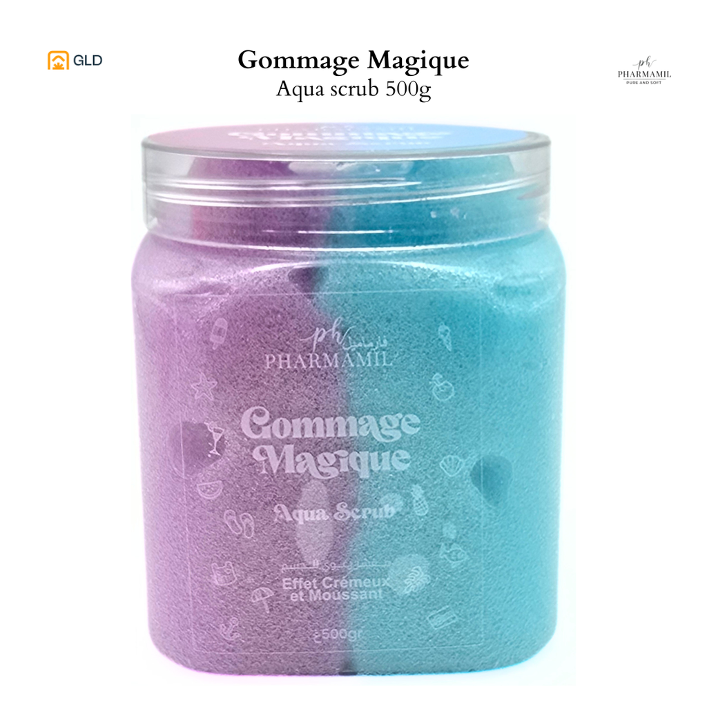 Gommage Magique Pharmamil 500g Aqua Scrub Nouveau