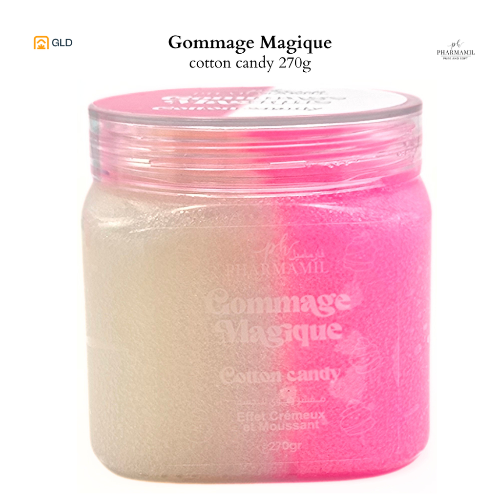Gommage Magique Pharmamil Cotton Candy Mini 270G Nouveau  