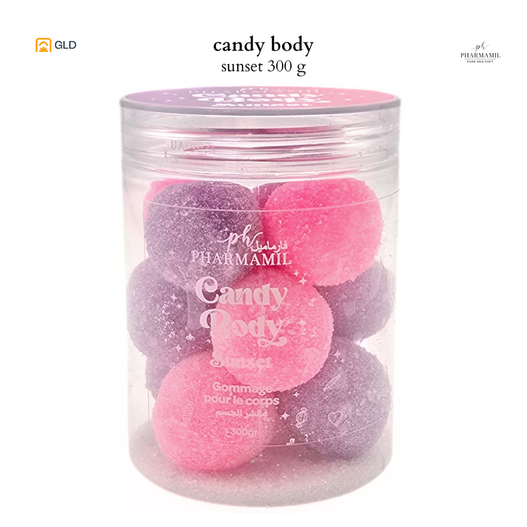 Candy Body Sunset Pharmamil  300g Nouveau 