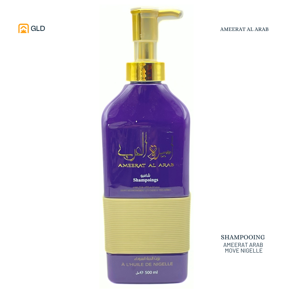 Shampooing Ameerat El Arab Mouve Nigelle 500ML