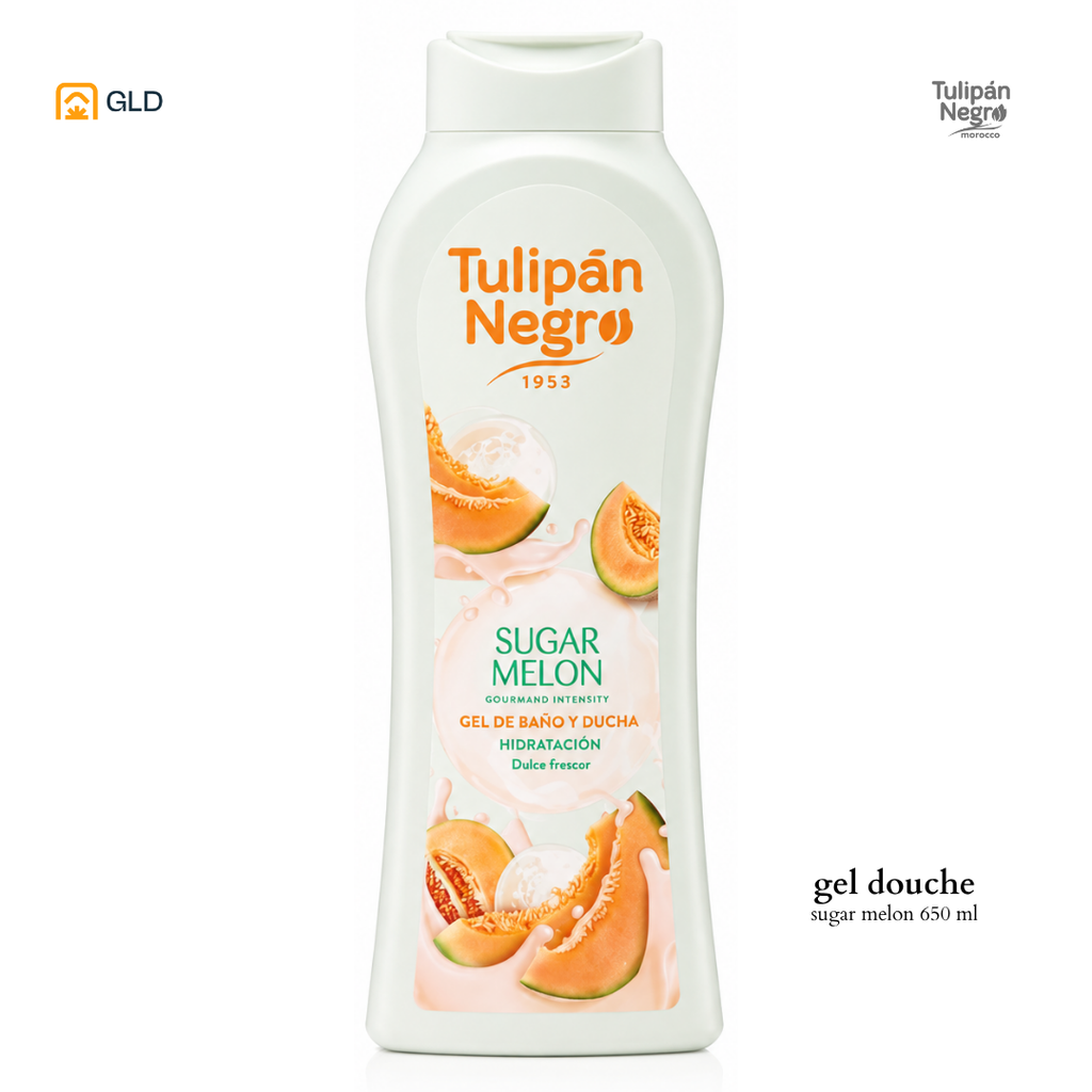 Gel Douche Tulipan Negro sugar melon 650ML 
